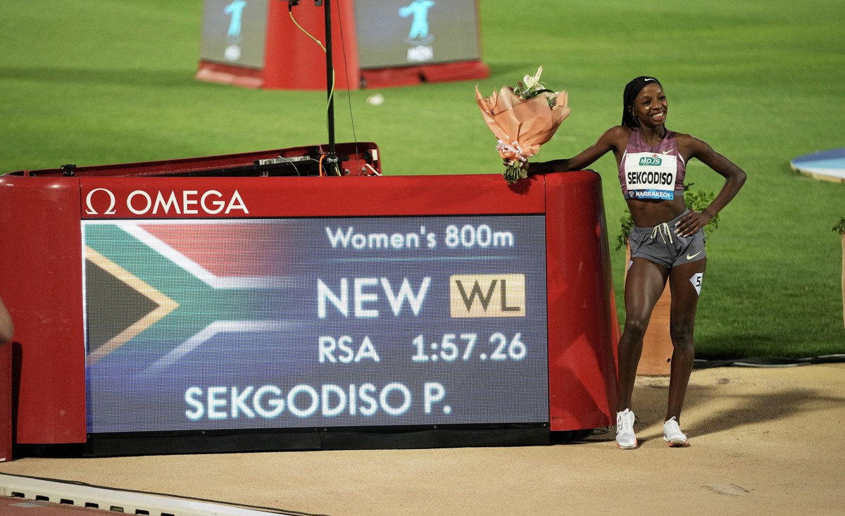 The Meeting’s OMEGA Moment: Sekgodiso sets a new world record